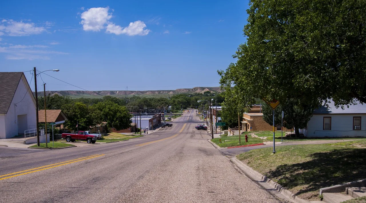 miami, texas, village, buildings, road, trees, rural, nature, outside, hills, vista, small, panorama, miami, miami, miami, texas, texas, texas, texas, texas. Does geography decide a rural business grant before merit does?